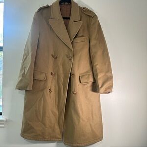 Vintage 1950s Fox Knapp Men’s Coat | Made in USA | Size 44